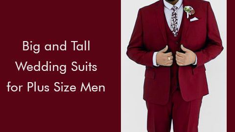 Big & Tall Suits, Plus Size Mens Suits