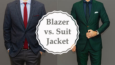 Blazer vs. Suit Jacket