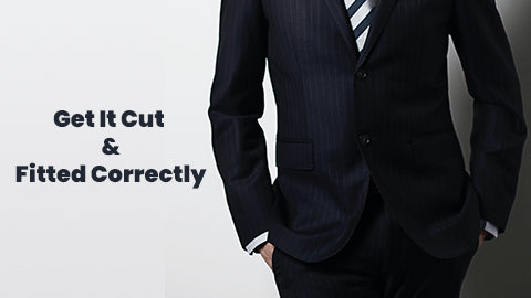 Get It Cut & Fitted Correctly pinstripe suit 