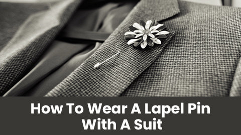 How to wear a lapel pin