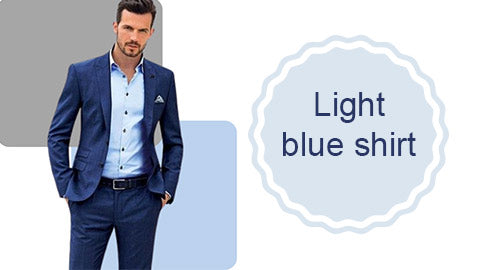 The Perfect Shirt Color Combination With Blue Suit – Flex Suits