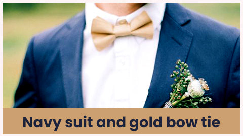The Ultimate Guide to Navy Suit and Bow Tie Combination for Any Event –  Flex Suits