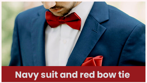 The Ultimate Guide to Navy Suit and Bow Tie for Any – Flex