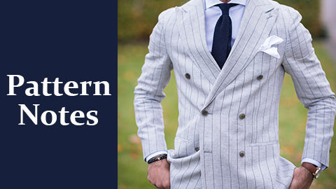 Pattern pinstripe suits 
