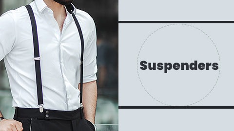 Suspenders for mens suit 