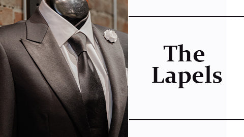 The Lapels for tailcoat tuxedo 