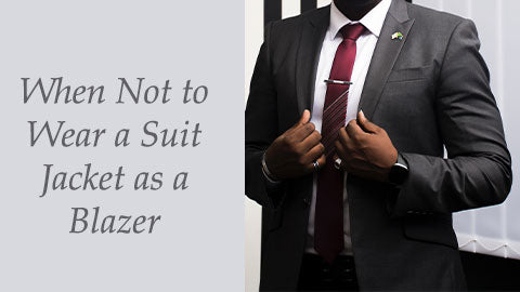 Can You Wear a Suit Jacket as a Blazer – Flex Suits