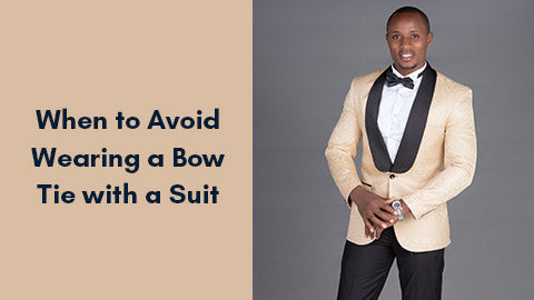 bow tie suit