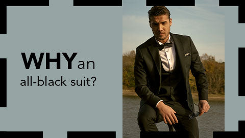 Why an all-black suit