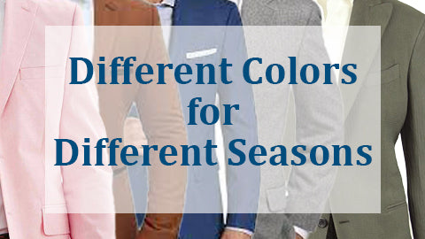 different color for different seasons for sports coats 