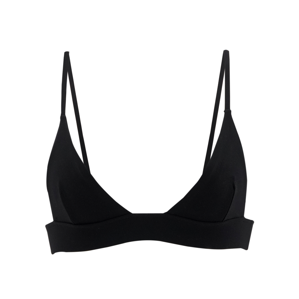 Triangle Bra Black – Davis Active