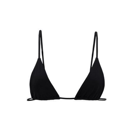 Swim Triangle Top Black – Davis Active