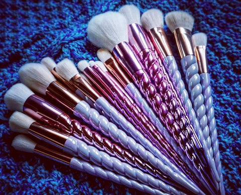 unicorn makeup brushes