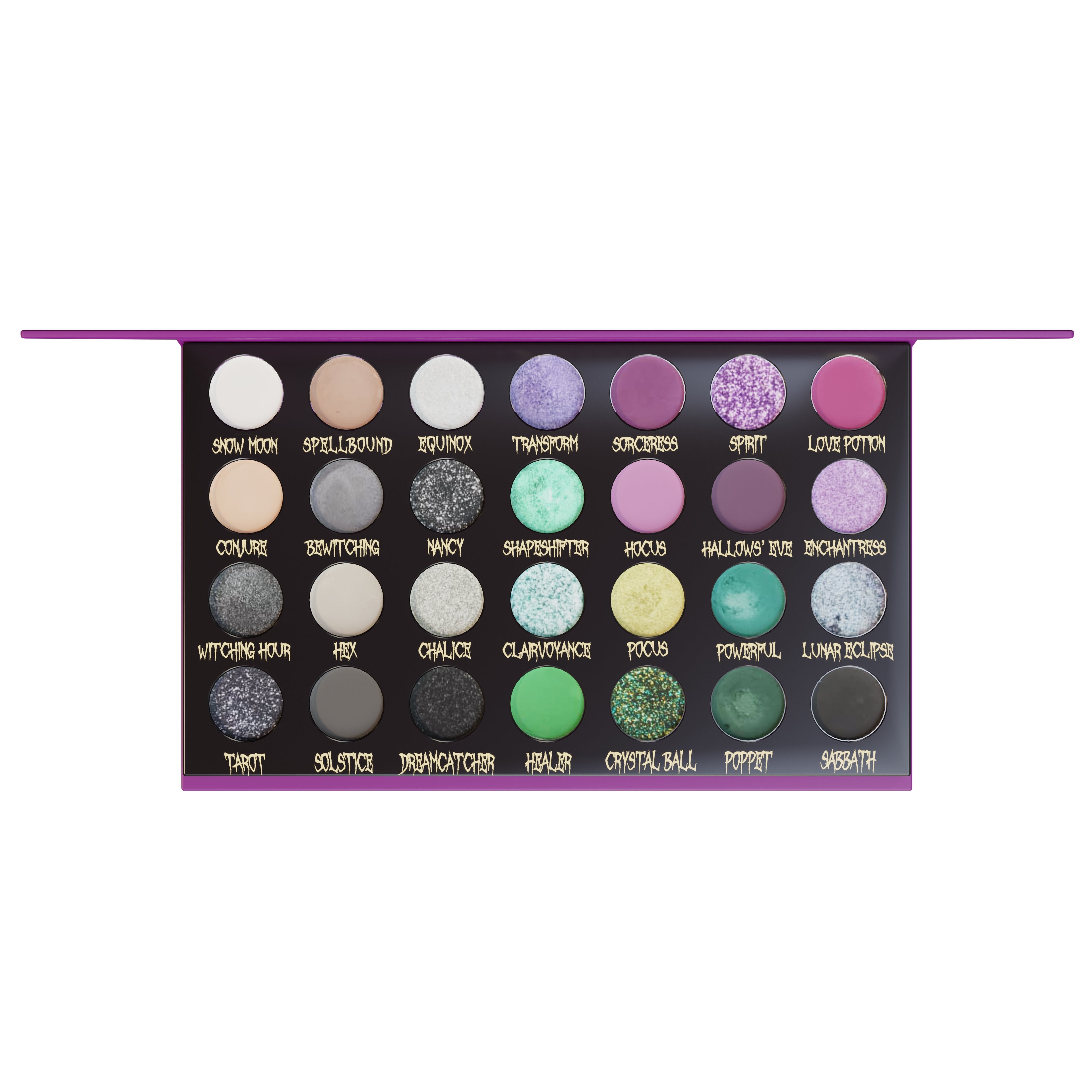 Sorceress Palette - 28 Shade Pressed Pigment & Glitter ...