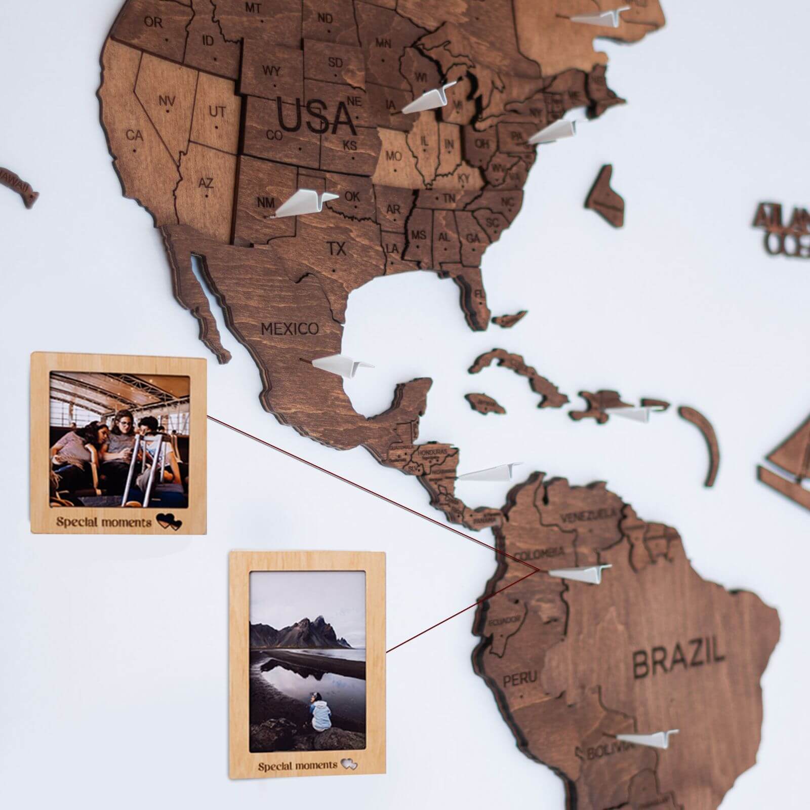 3D Wooden World Map Sirius from Enjoy The Wood ‣ Good Price, Reviews