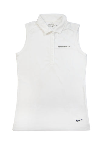 womens golf polo sleeveless