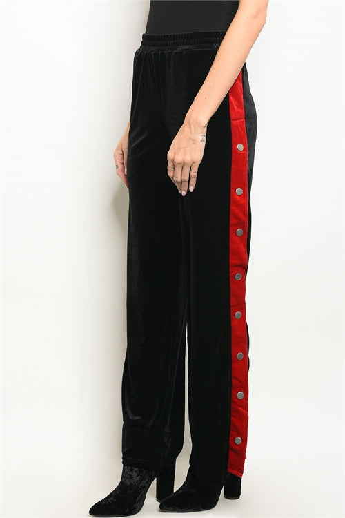 snap away track pants