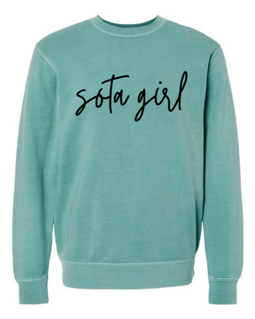 Sota Girl Graphic Crewneck Sweatshirt -  Multiple Colors