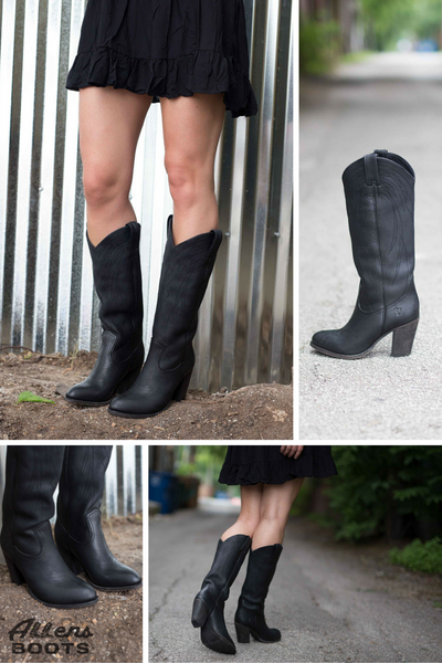 Stunning Black Boots: Frye llana Pull On – Allens Boots