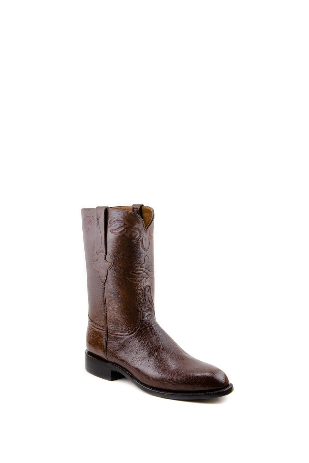 lucchese roper boots round toe