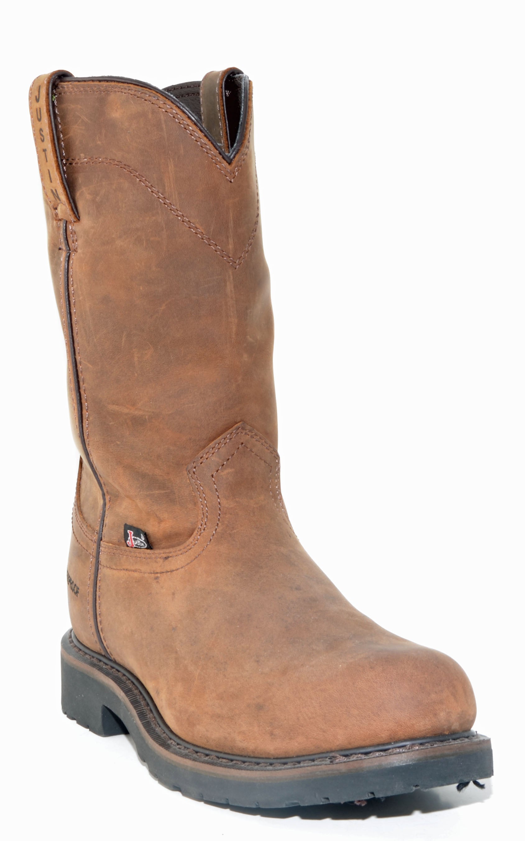 justin wyoming work boots