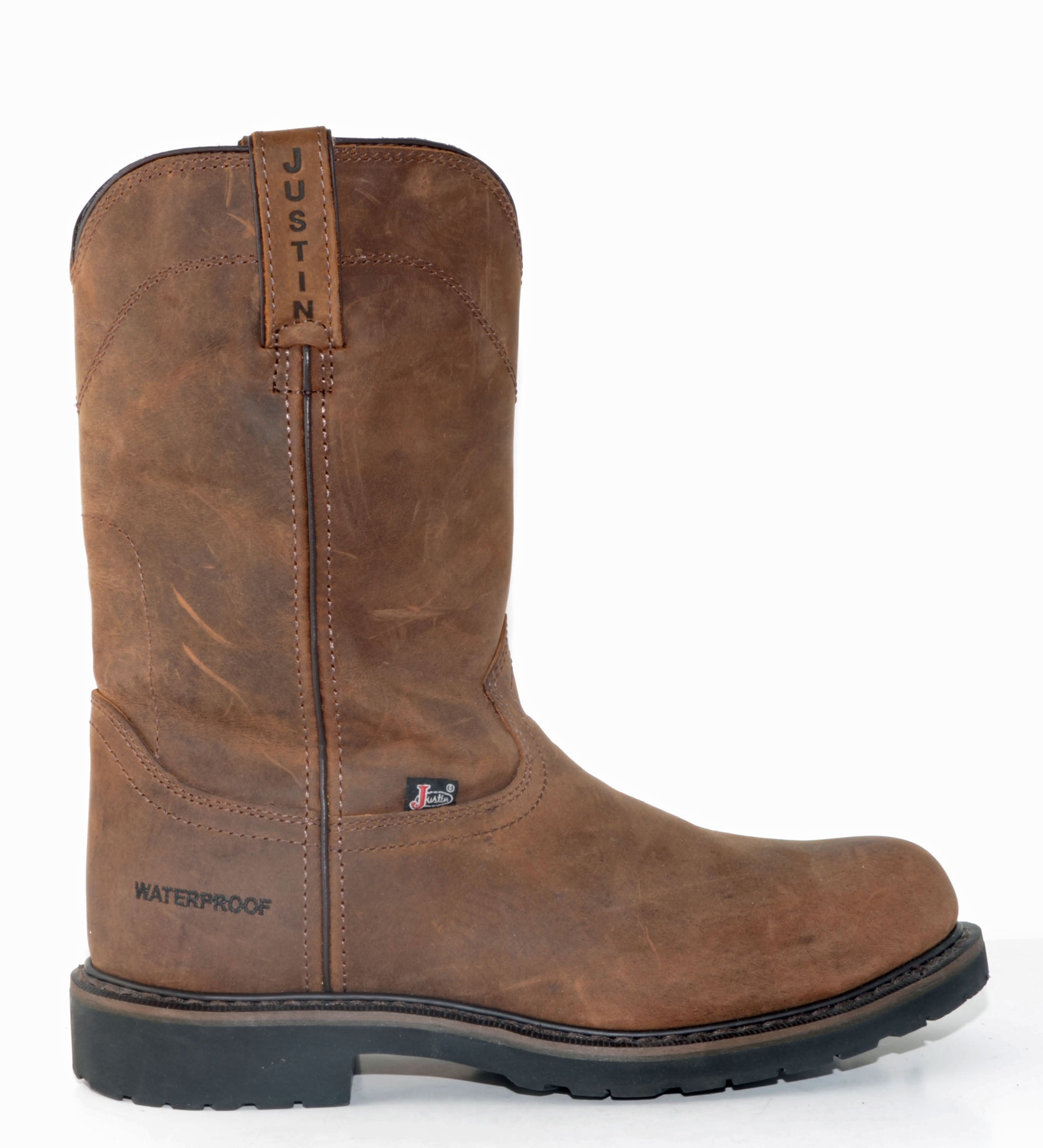 justin wyoming work boots