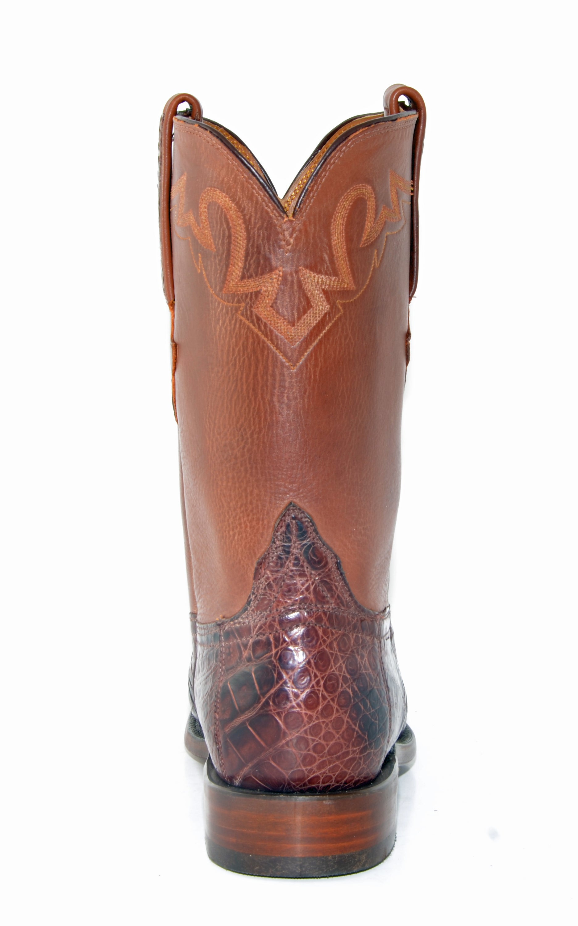 lucchese roper boots round toe