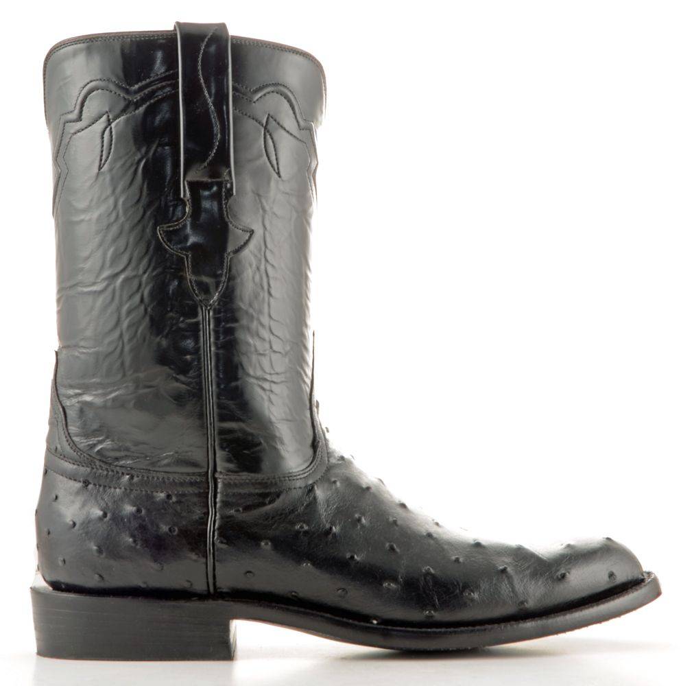 roper black boots