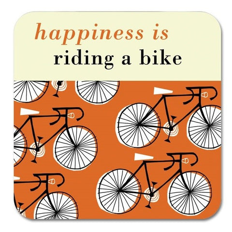 happiness bike coaster