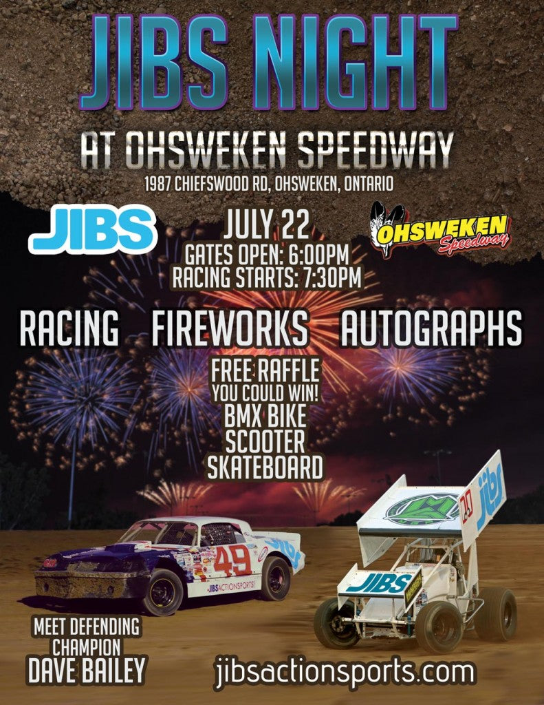 Jibs Night at Ohsweken Speedway