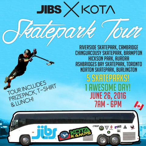 Jibs X Kota Skatepark Tour