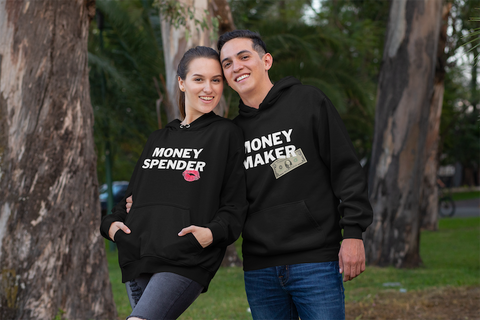 Money Maker / Spender - Matching Hoodies