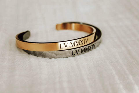 engraved cuffs for couples