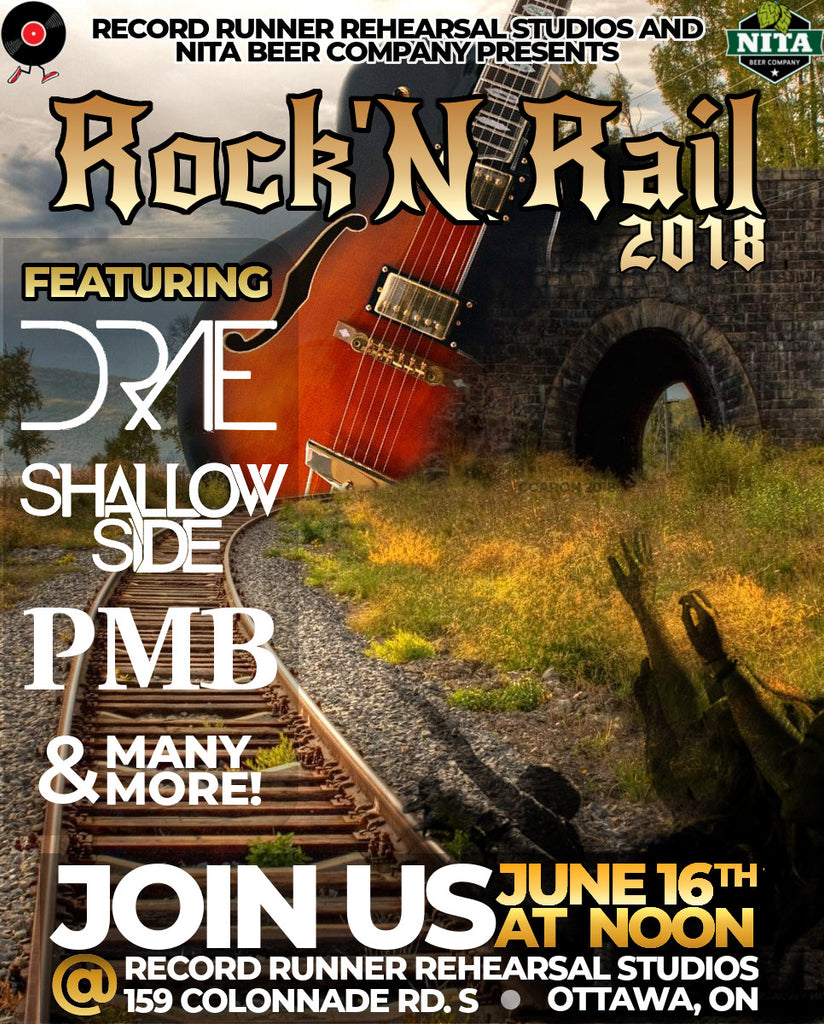 ROCK 'N RAIL FEST 2018 JUNE 16TH NOON TIL 11 PM(ISH) Record Runner