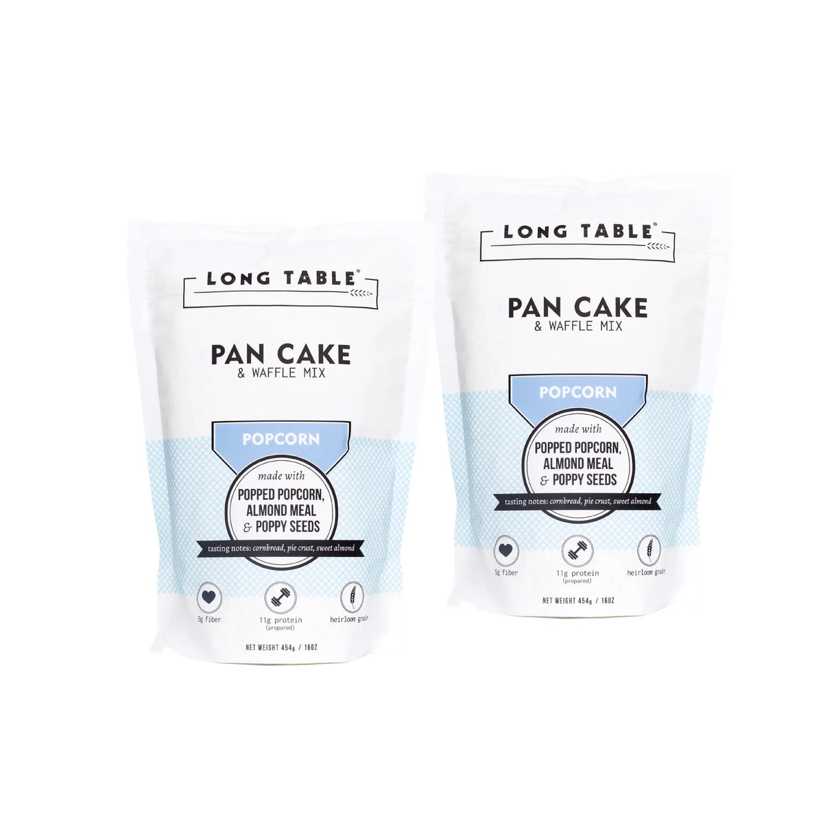 2 Pack Popcorn Pancake & Waffle Mix – Long Table