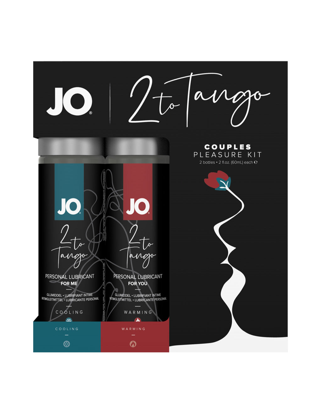 Jo 2 To Tango Warming and Tingling Couples Pleasure Kit