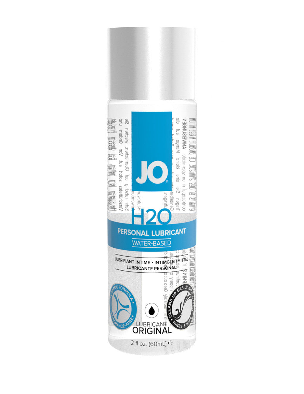 Jo H2O Original Water Based Lubricant