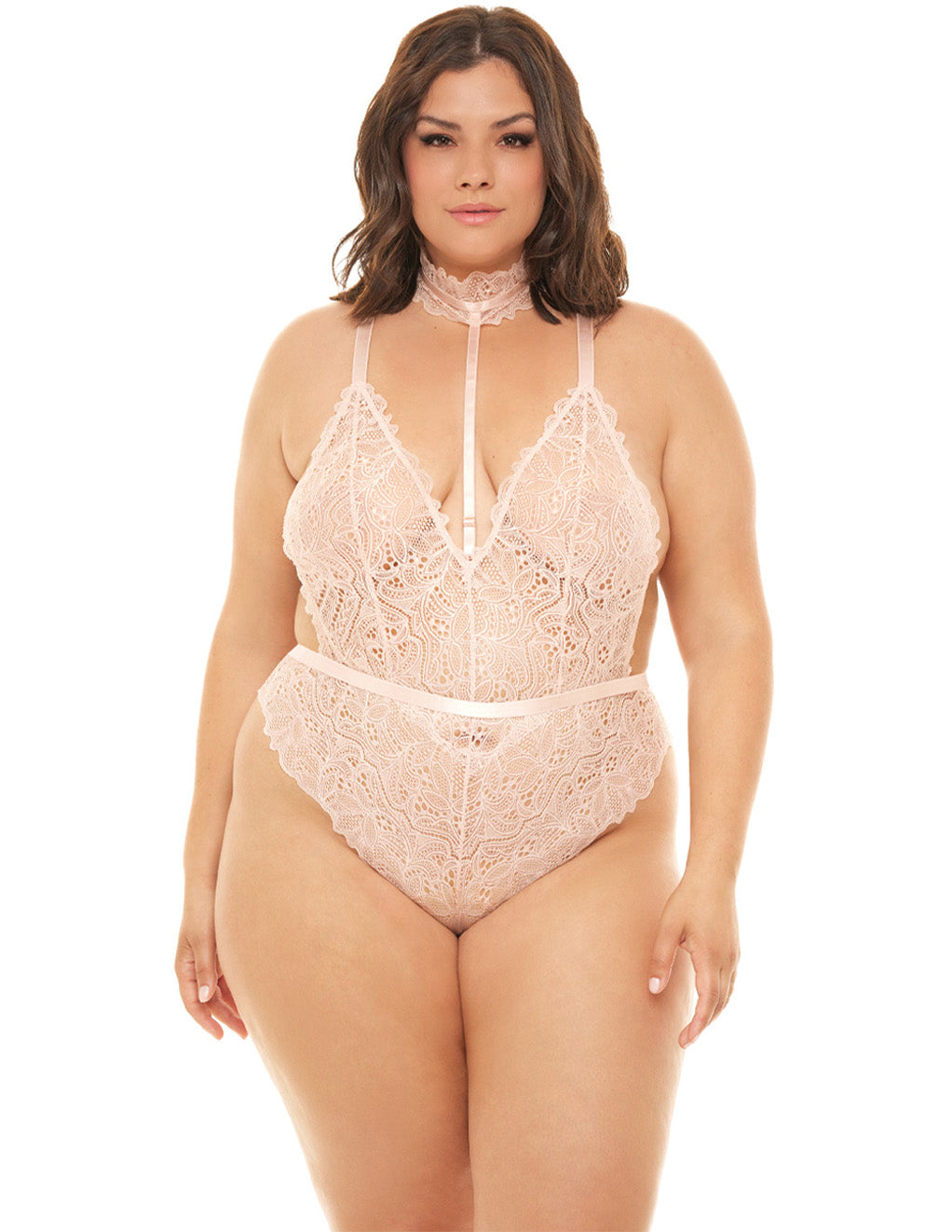 Oh La La Cheri Lace Harness Teddy