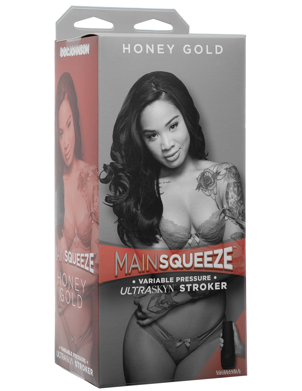 Main Squeeze Honey Gold Ultraskyn Stroker | Sex Toys at Hustler Hollywood