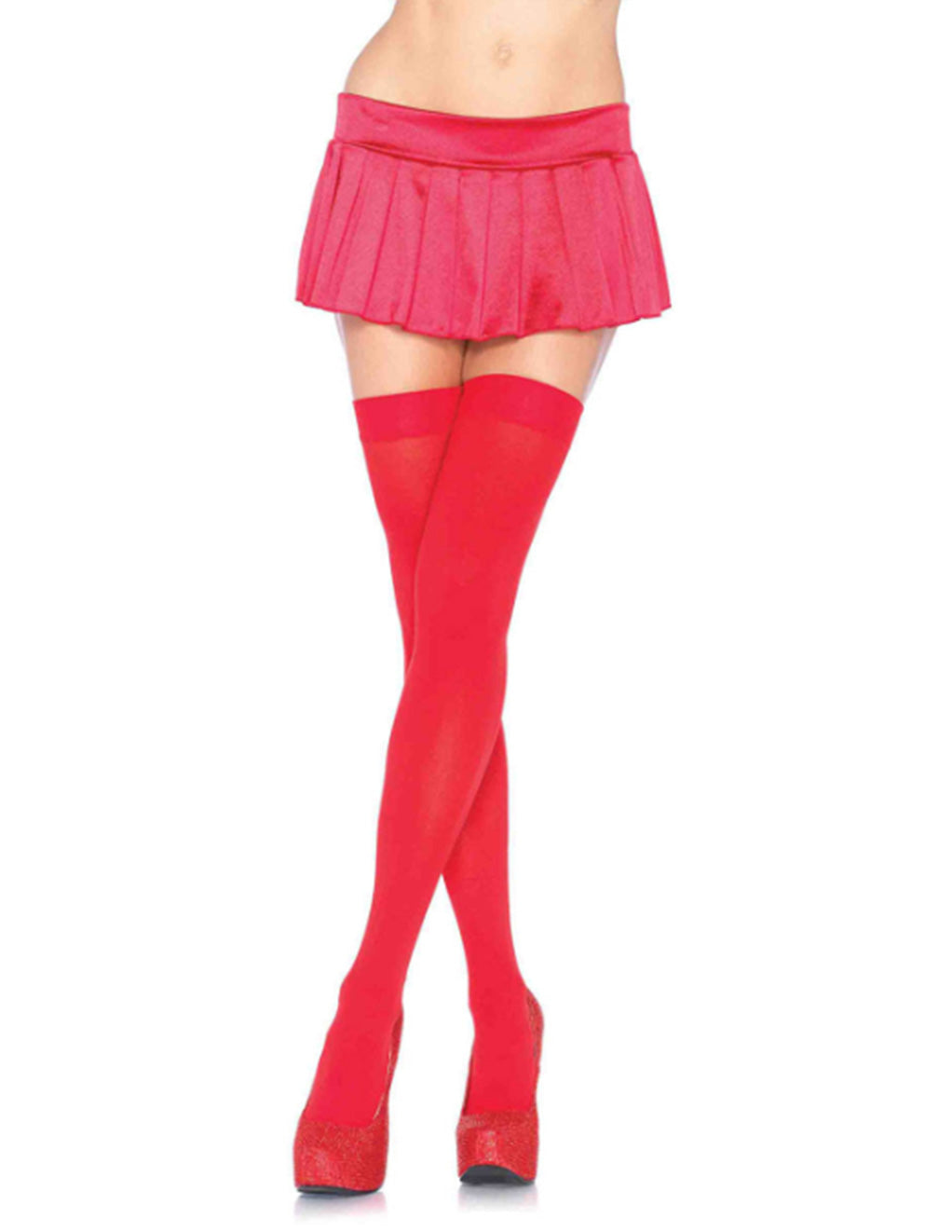 Leg Avenue Opaque Thigh High Stockings