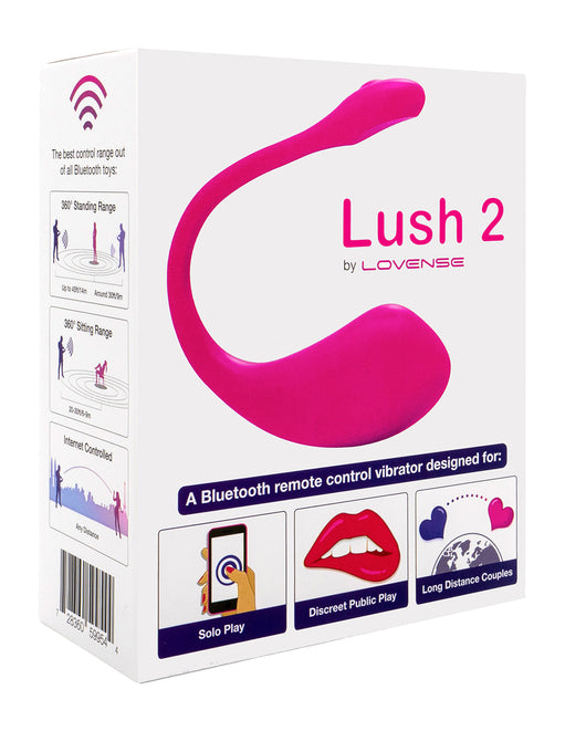 Lovense Lush 2 Bluetooth Remote Control Vibrator 4324