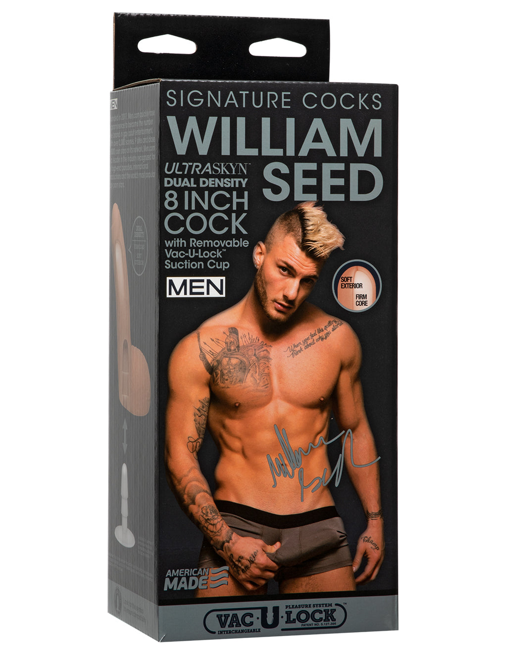 Signature Cocks William Seed Ultraskyn 8 Inch Cock