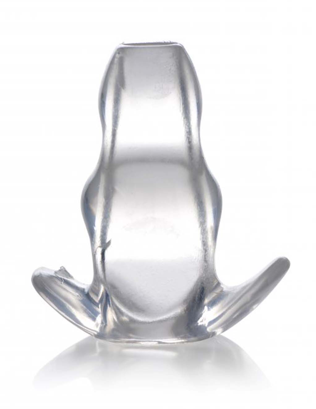 Anal Sex Spreader Hollow Body-Safe Silicone Butt Plug Comfort Deep
