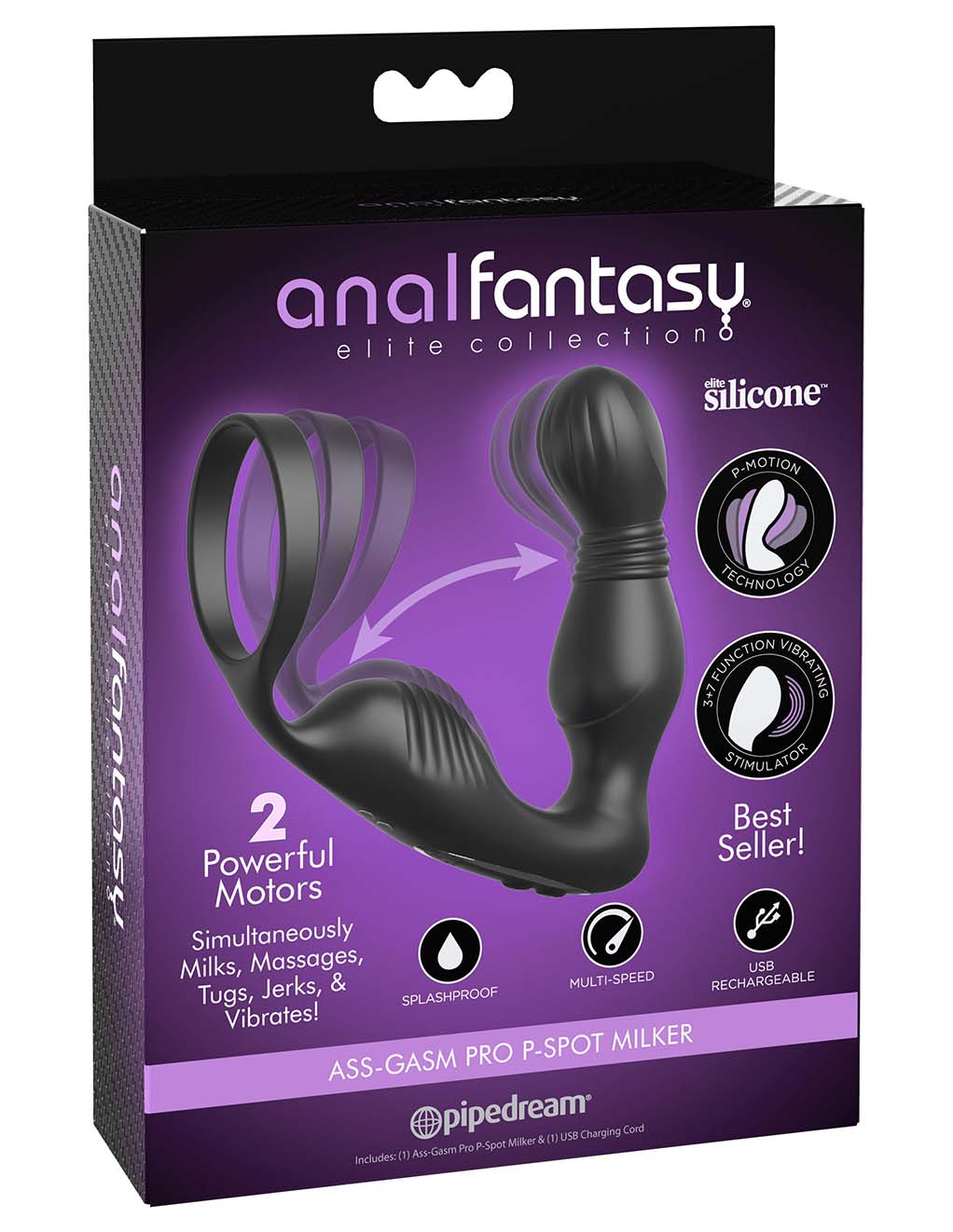 Anal Fantasy Elite Ass-Gasm Pro | Sex Toys at Hustler Hollywood