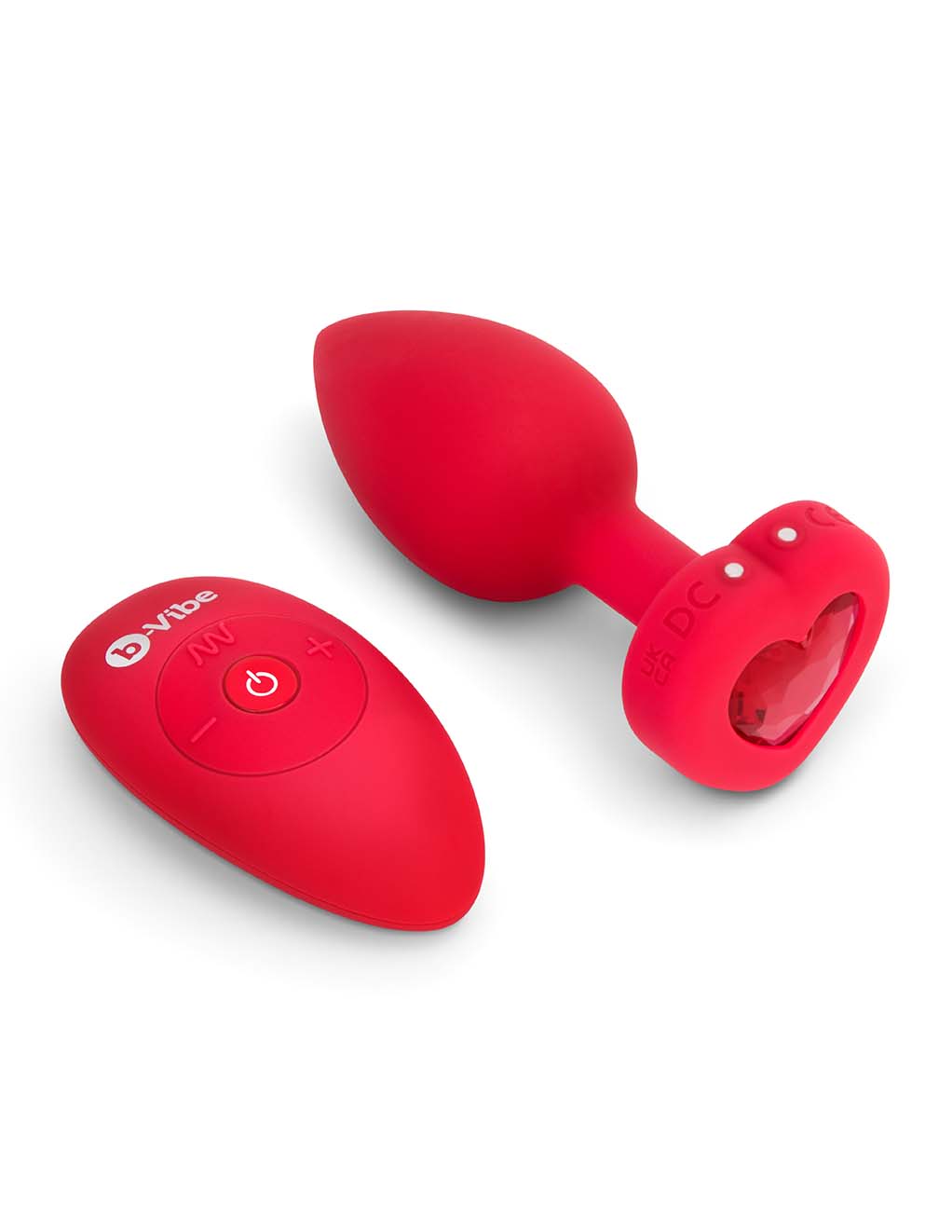 B-Vibe Vibrating Heart Plug M/L