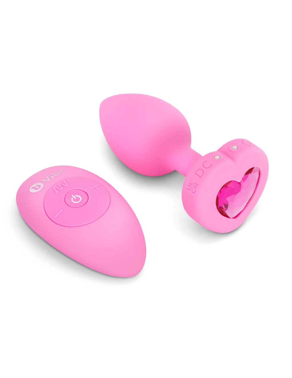 B-Vibe Vibrating Heart Plug S/M