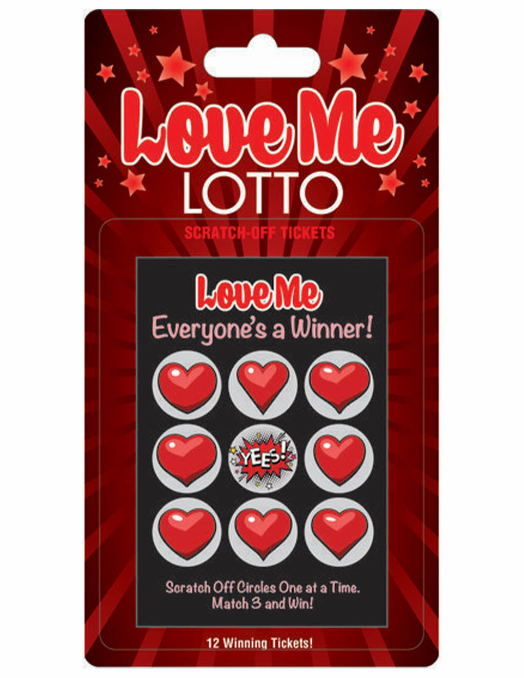 Love Me Lotto Scratch Off Tickets