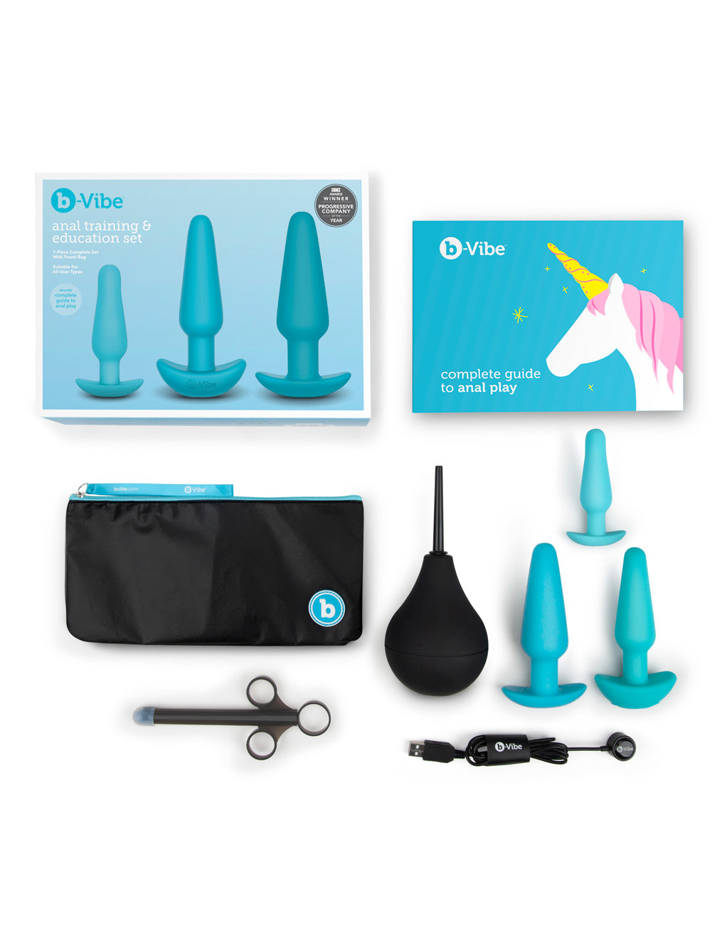 B-Vibe Anal Training & Education Set