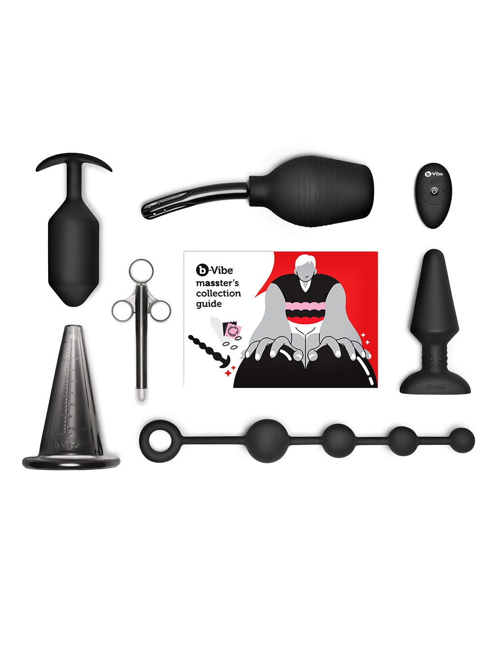 B-Vibe Anal Education Set Masster's Degree Edition