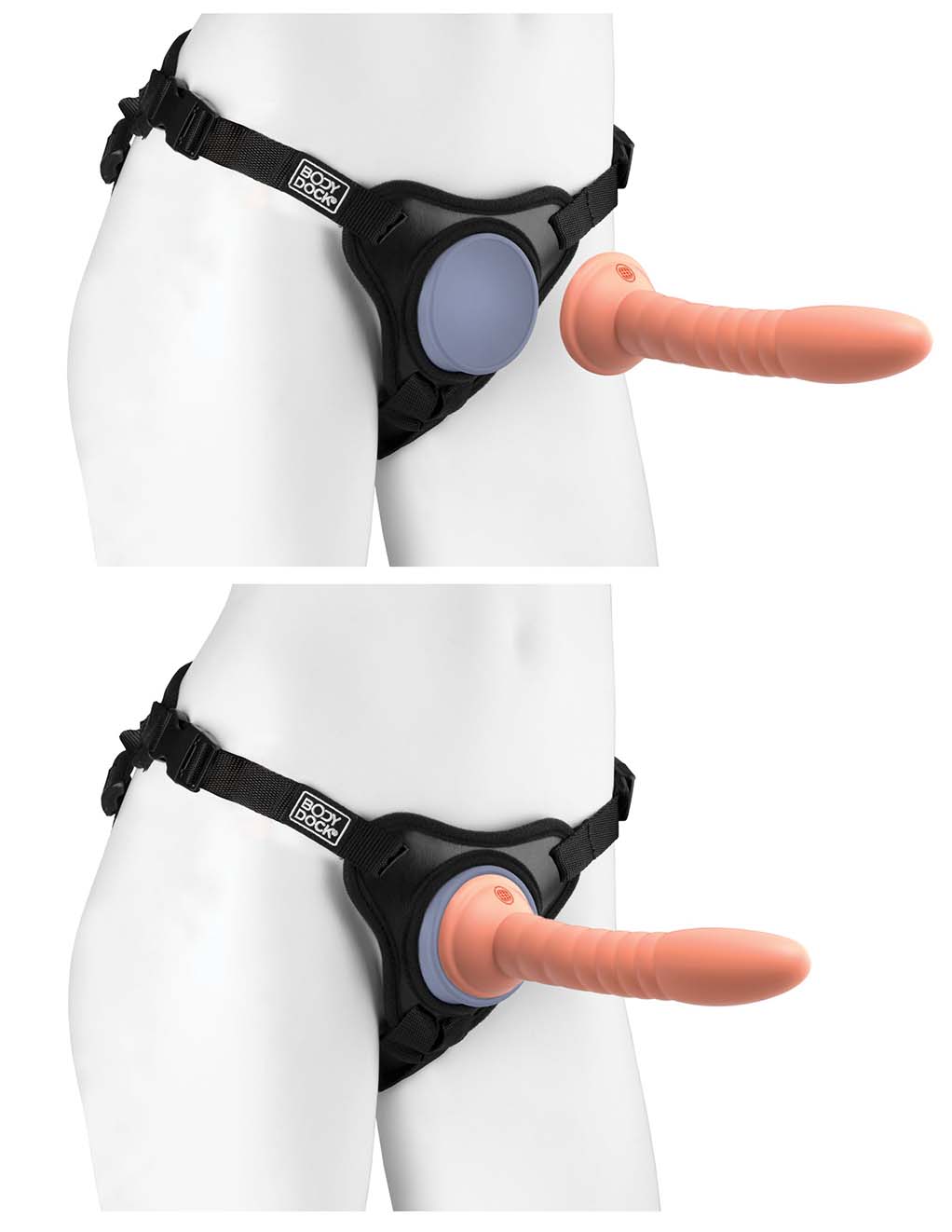 King Cock Elite Beginner's Body Dock Strap-on Kit With Silicone 7